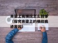 鼻梁上有横纹怎么回事（探究鼻梁上的横纹痕迹原因）
