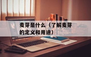 麦芽是什么（了解麦芽的定义和用途）