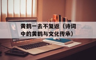 黄鹤一去不复返（诗词中的黄鹤与文化传承）