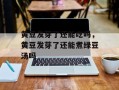 黄豆发芽了还能吃吗，黄豆发芽了还能煮绿豆汤吗