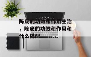 陈皮的功效和作用主治，陈皮的功效和作用和什么搭配