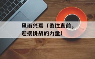 风雨兴焉（勇往直前，迎接挑战的力量）