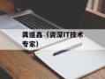 龚道鑫（资深IT技术专家）