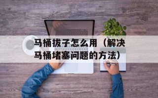 马桶拔子怎么用（解决马桶堵塞问题的方法）