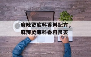 麻辣烫底料香料配方，麻辣烫底料香料良姜