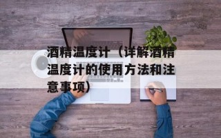 酒精温度计（详解酒精温度计的使用方法和注意事项）