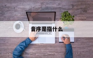 音序是指什么