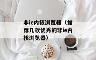 非ie内核浏览器（推荐几款优秀的非ie内核浏览器）