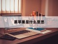 黑苹果是什么意思