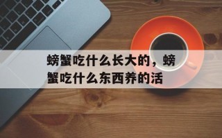螃蟹吃什么长大的，螃蟹吃什么东西养的活