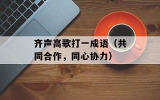齐声高歌打一成语（共同合作，同心协力）