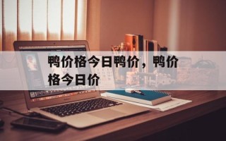 鸭价格今日鸭价，鸭价格今日价