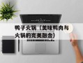 鸭子火锅（美味鸭肉与火锅的完美融合）