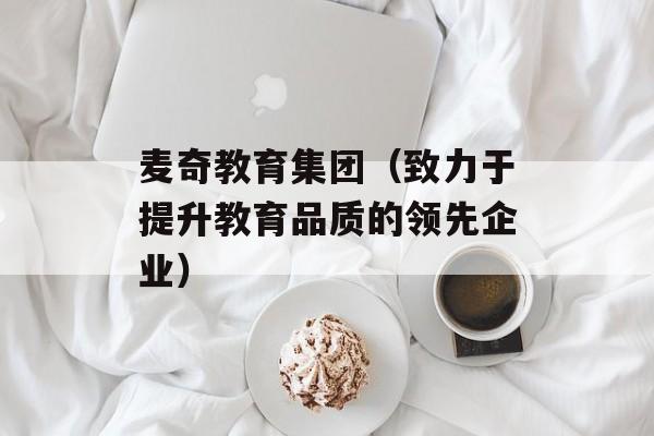 麦奇教育集团（致力于提升教育品质的领先企业）-第1张图片-