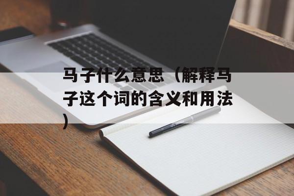 马子什么意思（解释马子这个词的含义和用法）-第1张图片-