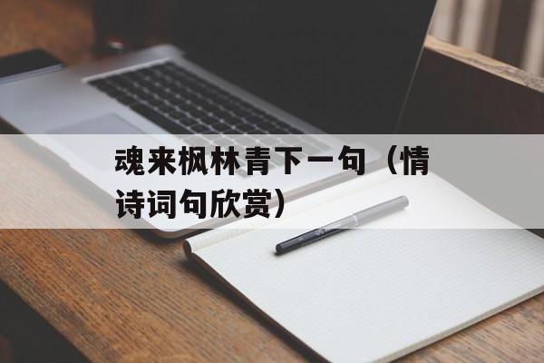 魂来枫林青下一句（情诗词句欣赏）-第1张图片-