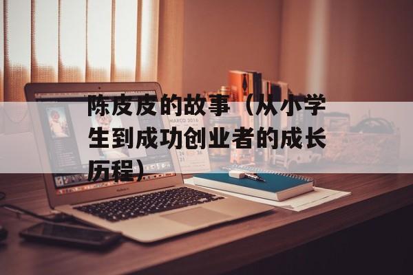 陈皮皮的故事（从小学生到成功创业者的成长历程）-第1张图片-